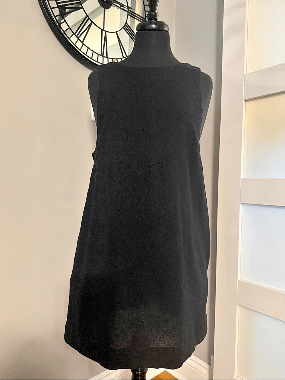 Free People Full of Sunshine Cotton-Linen Mini Dress